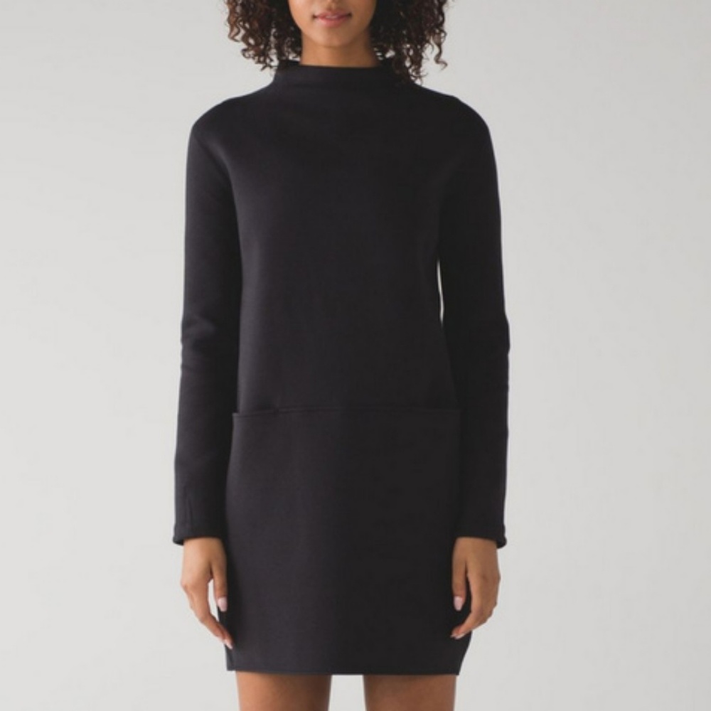 Lululemon City Bound Long Sleeve Dress, Size 2